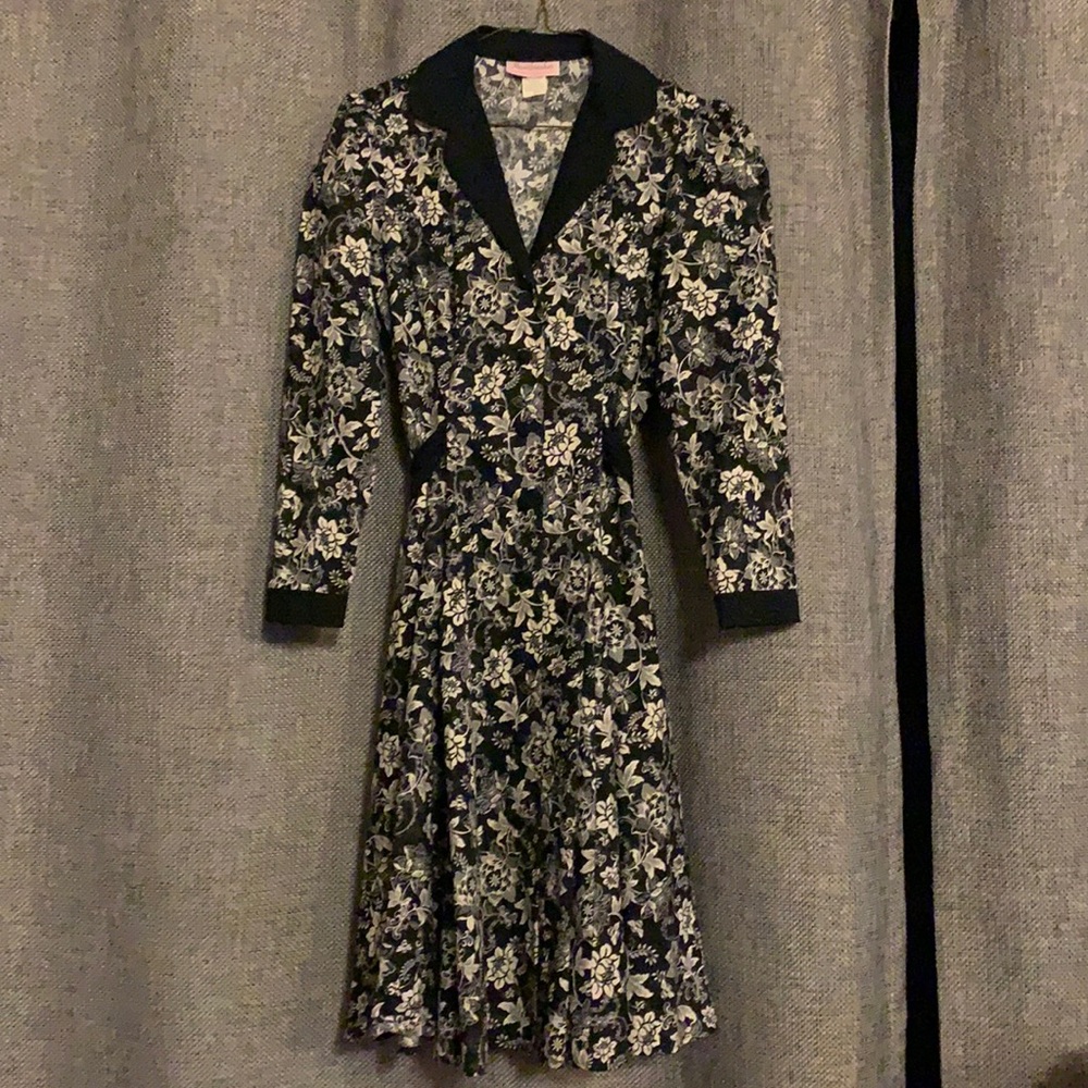 Heartbreaker Heart of Haute Floral Bee Pinup Dress